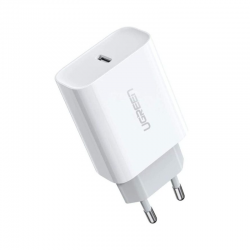 UGREEN 20W USB-C PD Fast Charger -White Model:CD137 (60450)